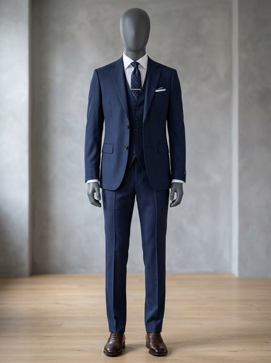 Eurotex Navy Suit